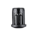 100pcs 5MM LED Holder Black Plastic Diode Lampshade Holder Clip Bezel Mount Light Case Cup Bezels Mo