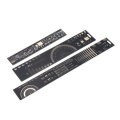15pcs 15cm 20cm 25cm Multifunctional PCB Ruler Measuring Tool Resistor Capacitor Chip IC SMD Diode T