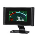 Car LCD Digital 0~1.0mpa Air Pressure Gauge Meter Barometer 12V24V For Truck/SUV
