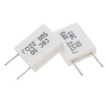 30pcs BPR56 5W 0.22R 0.22 Ohm 5w Non-inductive Ceramic Cement Resistor Wirewound Resistance