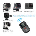 Smart Wireless WiFi Remote Control Controller Switch with Charge Cable Wrist Strap for GoPro Hero 7