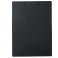 Deli 9224 A4 PVC Clip Board Portable Black Writing Board Clipboard Office School Meeting Accessories