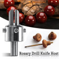 Drill Bit Rosary Host DIY Wood Rosary Bead Molding Wooden Bead Maker Kit Woodworking Tool