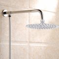 Modern 8`` Round Chrome Stainless Steel Water Rainfall Overhead Shower Head Bath