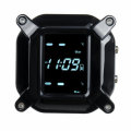 M6 LCD Display Motorcycle Real Time Tire Pressure Monitor System Waterproof TPMS Wireless External W