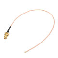 10Pcs 25CM Extension Cord U.FL IPX to RP-SMA Female Connector Antenna RF Pigtail Cable Wire Jumper f