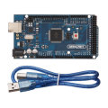2Pcs MEGA 2560 R3 ATmega2560 MEGA2560 Development Board With USB Cable