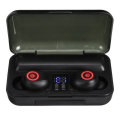 F9-3 TWS bluetooth Bilateral Stereo Noise Reduction IPX5 Waterproof Earphone Headphones with Chargin