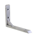 Hardware Stainless Steel Square Tube Triangle Bracket Triangle Support Frame Microwave Bracket 90 De