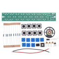 5pcs DIY Electronic Kit Set NE555 Keyboard Kit Eight Notes DIY Electronic Production Parts Soldering