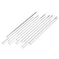 10Pcs Length 150mm OD 7mm 1mm Thick Wall Borosilicate Glass Blowing Tube Lab Tubes
