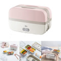 Bear 270W 0.5L Portable Electric Lunch Bento Box Insulated Food Heating Warmer Car Thermos Rice Cont