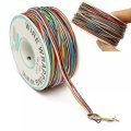 2Pcs DANIU 250M 8-Wire Colored Insulated P/N B-30-1000 30AWG Wire Wrapping Cable Wrap Reel