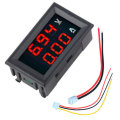 10pcs Mini Digital Voltmeter Ammeter DC 100V 10A Panel Amp Volt Voltage Current Meter Tester 0.56" R