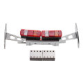 1 Set Upgraded Simulation Frame Tail Beam with Light Kit for Scania 1/14 RC Tractors Car Parts