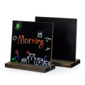 Wooden Small Blackboard Message Board Upright Home Restaurant Menu Card Desktop Cafe Multifunctional