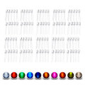 100pcs 5mm LED Diode 5 mm Assorted Kit Clear Warm White Green Red Blue UV Yellow Orange Pink F5 DIP