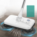 Wireless Rotary Rechargeable Electric Floor Mop Cleaner Spin Powered Reusable