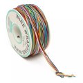 2Pcs DANIU 250M 8-Wire Colored Insulated P/N B-30-1000 30AWG Wire Wrapping Cable Wrap Reel