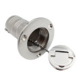 Upgrade 38mm 1-1/2 Inch Stainless Steel Boat Deck Oil Fill Cap Water Hatch Filler Port Gas Fuel Yach