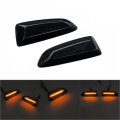 Dynamic Flowing LED Side Marker Lights Turn Indicator Repeater Lamp Amber For Opel Vauxhall Astra J