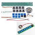 3pcs DIY Electronic Kit Set NE555 Keyboard Kit Eight Notes DIY Electronic Production Parts Soldering