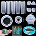 159Pcs Silicone Casting Molds and Tools Jewelry Pendant Resin Mould With Bag DIY