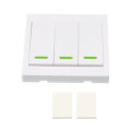 3pcs 3CH Wireless Remote Transmitter Sticky RF TX Smart For Home Living Room Bedroom 433MHZ 86 Wall