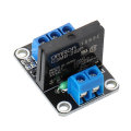 5pcs 1 Channel 5V Solid State Relay High Level Trigger DC-AC PCB SSR In 5VDC Out 240V AC 2A Geekcrei