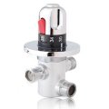 Brass Thermostatic Mixing Faucet Valve Mixer Valve for Bidet Faucet Shower Mixer with Diverter