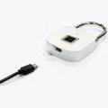 USB Smart Fingerprint Lock Rechargeable Keyless IP66 Waterproof Store Up To 39 Fingerprints for Door
