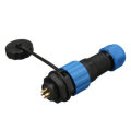 SP16 IP68 Waterproof Connector Male Plug & Female Socket 6 Pin Panel Mount Wire Cable Connector Avia