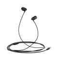 USAMS EP-39 3.5mm Wired Control In-ear Earphone 1.2m Stereo Music Earbuds Headphone with Mic for iPh