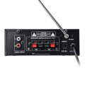 BT-118 bluetooth 2x10W Bass HIFI Lossless Amplifier 220V EU With Remote Control Support FM Memory Ca
