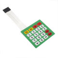 3pcs 4x5 20 Button Display Membrane Switch Matrix Keyboard Button Control Panel with Light