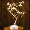 USB 36LED Pearl Tree Light Touch Control Lamp Night Light Christmas String Light