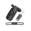 2 in 1 110 dB Bicycle Wireless Control Alarm USB Rechargeable Mountain Bike Bell Waterproof Outdoor