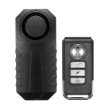 Bicycle Alarm Remote Control Sound Loud Vibration Cycling Security Bike Lock