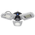 E26 AC100-270V 100W 12000LM Motion Sensor LED Garage Light Bulb Deformable Ceiling Lamp Basement Lig