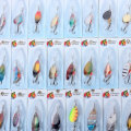 30x Metal Fishing Lures Spinners Baits Assorted Fish Hooks Tackle