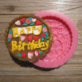 3D Silicone Happy Birthday Fondant Chocolate Mold Mould Cake Decoration