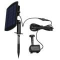 6V 1.8W Solar Panel Powered Water Fountain Pump For Pool Pond Garden Outdoo