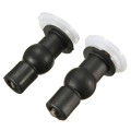 1 Pair WC Toilet Seat Hinges Commode Cover Screw Well Nuts Blind Hole Fixings...