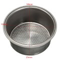 Dia 51mm Stainless Steel Non Pressurized Filter Basket Reusable Coffee Filter For Coffee Machine