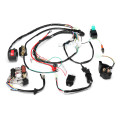 50cc 70cc 90cc 110cc Ignition Wiring Harness Kit Assembly ATV Quad