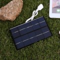 2W 5V USB Solar Panel Outdoor Portable Solar Charger Pane Climbing Fast Charger