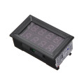 100V DC 12V Car Digital Volt Meterr Ammeter LED Light Amp Volt Meterr