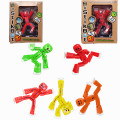 Stikbot Sucker Suction Cup Funny Deformable Sticky Robot Action Figure Toy (Number 1)