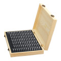 100PCS Rugged Wooden Commemorative Coin Display Case Capsule Holder Storage Collection Box...