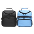 Waterproof Insulated Thermal Cooler Lunch Box Carry Tote Work Case Storage Bag (Color Blue)